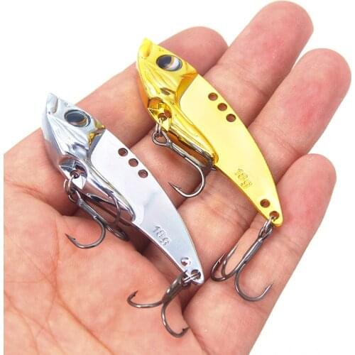 3.5g 7g 12g 18g Ice Artificial Fishing Lure Wobbler River Hard Vib Lures Winter Fishing Lure Metal Sinking Wobblers Vibration