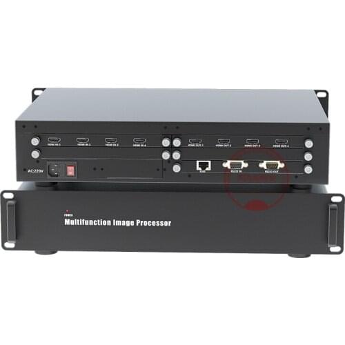 4x4/4x8/8x8 HDMI Matrix Switcher 4 IN 4 OUT Multi-Screen Splicing Processor Video Image Control Server Seamless Switching Matrix