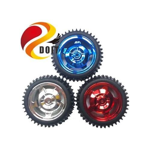 85mm Wheel for 2wd/4wd Car Chassis Width 31mm Car Tire DIY Robot Part RC Toy Tyre Conpetion Education