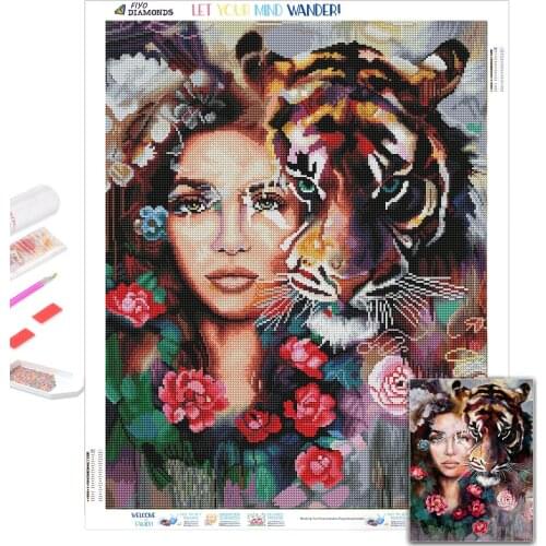 5D DIY Diamond Painting Portrait Abstract Art Picture Diamond Mosaic Embroidery Cross Stitch Kit Home Decor cuadros 2021 New