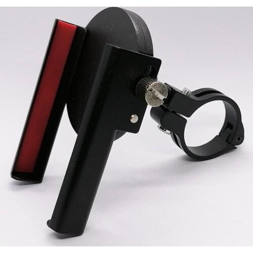 Aluminum Alloy Bicycle Handlebar Phone Mount Holder Bike Rail Mount Holder Stand for 3.5-6.8 inch Cell Phones