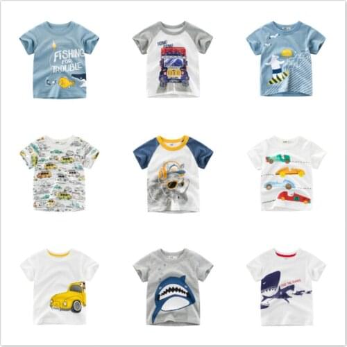 Children t shirts girls boys cotton shirts toddlers short sleeve tee summer top kids clothing cartoon bear toddler clothes tees