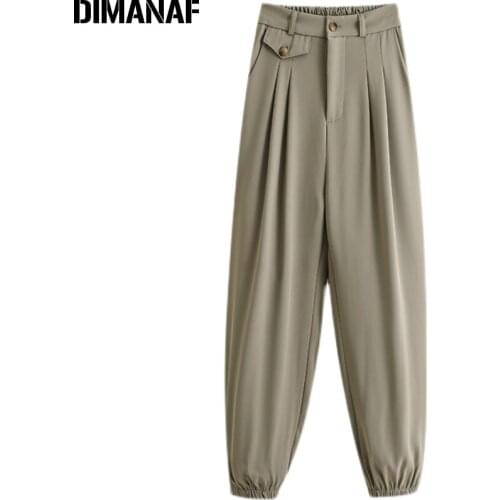 Женские свободные брюки DIMANAF China At AliExpress