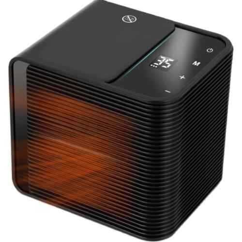 2000W Mini Electric Air Heater Powerful Warm Blower Fast Heater Fan Stove Radiator Office Desktop Powerful Warm Blower EU Plug