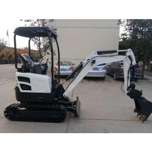 Boom Swing 2ton Mini Excavator Crawler Small Digger With Rubber Track Factory Price