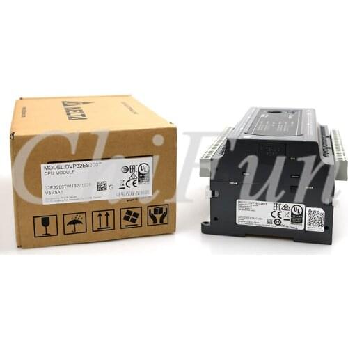 Delta Original PLC programming controller DVP32ES200T ES2 series 100-240VAC 16DI 16DO Transistor output in box