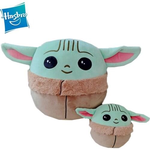 Hasbro Star Wars Yoda Hand Puppet Soft Figure Plush Peluches Doll Pillow Lovely Toys for Baby Ornaments Decoration Kids Gifts