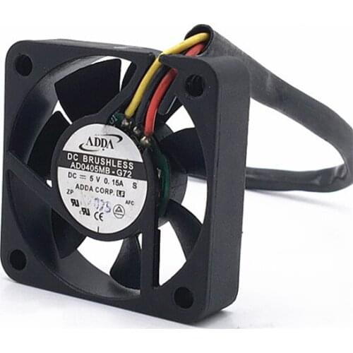 New original AD0405MB-G72 5V 0.15A 4010 4CM double ball large air volume chassis notebook silent cooling fan