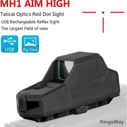 MH1 Hunting Tactical Red Dot Sight Dual Motion Sensor Reflex Sight Largest Field Of View Night Vision Scope Hunting Scope NEW