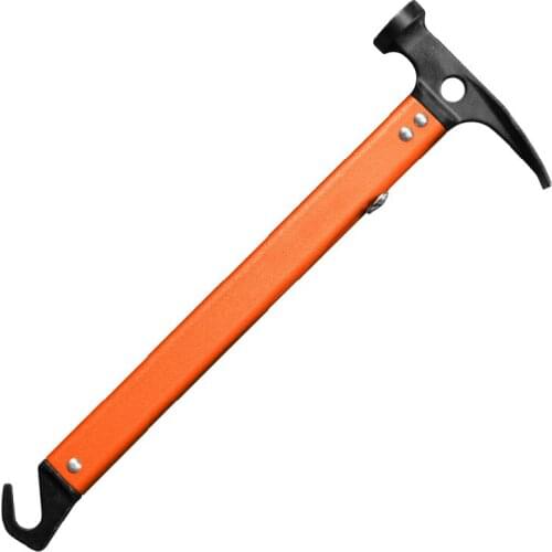 Outdoor Mountaineering Tent Barbecue Awning Camping Equipment Canopy Ground Nail Extractor Light Weight Aluminum Hammer Claw