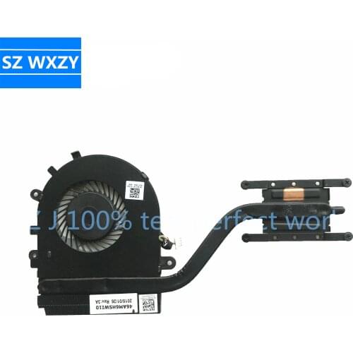For Dell Inspiron 7547 7548 Laptop CPU Cooling Radiator Heatsink FAN CN-0KWDTY 0KWDTY CN-0D2T4F 0D2T4F 100% Tested Fast Ship