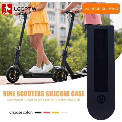 Max G30 Dashboard Display Silicone Case For Ninebot KickScooter G30 G30D Electric Scooter Waterproof Dirt-resistant Panel Cover