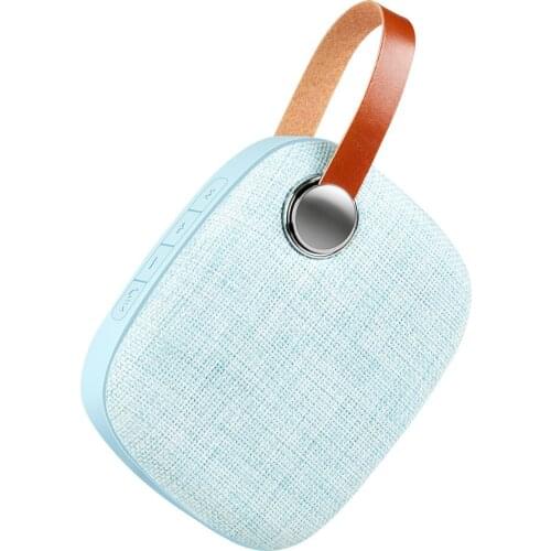 Cloth Bluetooth Speaker Support TF Card USB AUX New Year Christmas Birthday Gift Portable Wireless Outdoor Mini Subwoofer