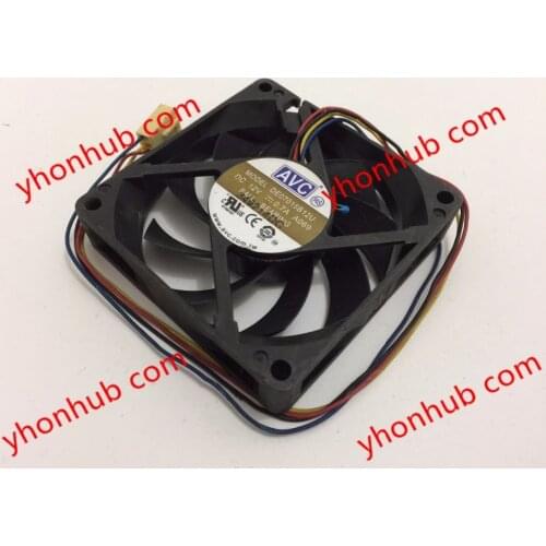 AVC DE07015B12U A069 DC 12V 0.70A 70x70x15mm Server Cooling Fan