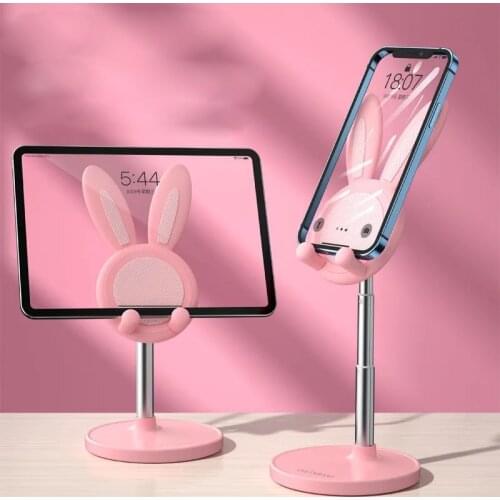 1PCS Mobile Phone Accessories Phone Holder Stand Desktop Metal Material For Phone IPad Xiaomi Huawei Tablet Laptop Stand