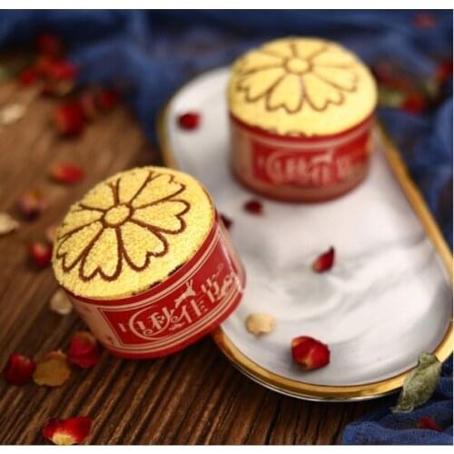 100% cotton mooncake face hand Towels for kids family friends Chinese Mid-autumn festival 2pc