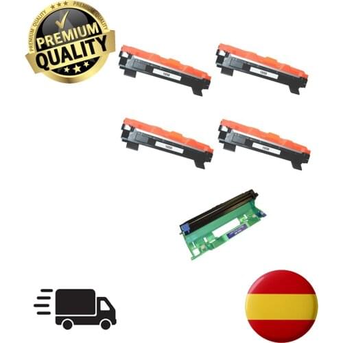 4 Brother TN1050 toner + DR1050 DRUM HL1110 HL1212 DCP1510 MFC1810 etc nonoem