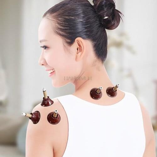 50 Pcs/Set Mini Roll Points Device Massage Tools Self-adhesive Tube Moxa Stick Massage Sticker Tool Moxa Health Care