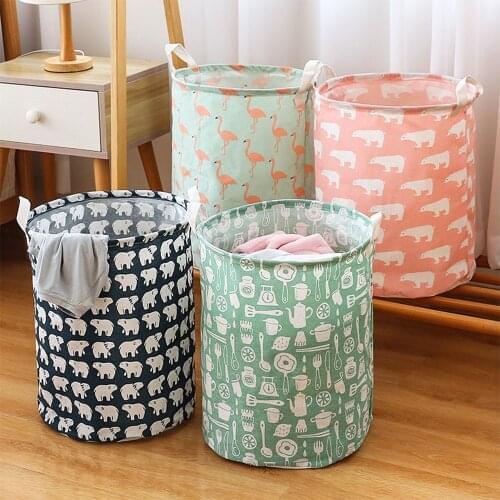 Household Foldable laundry Basket, large Capacity laundry Basket, Dirty Clothes Storage Bin, Household Storage Bag, Finishing