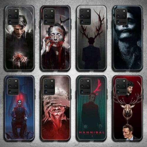 Hannibal Eat The Rude Phone Case for Samsung Galaxy S20 FE plus Ultra S6 S7 edge S8 S9 plus S10 5G lite 2020