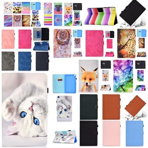 Case For Samsung Galaxy Tab A7 Lite 8.7 SM-T220 SM-T225 T220 T225 Tablet Cover Funda Flip Stand Shell Capa Coque +Film +Pen