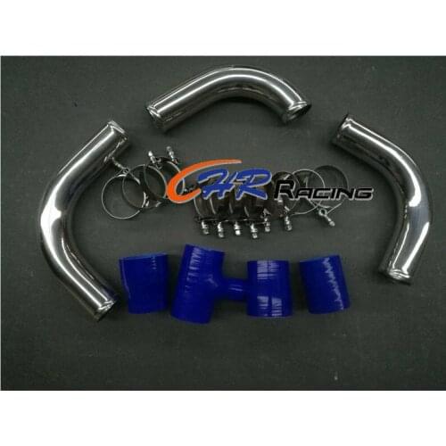 Renault 5 GT turbo silicone intercooler piping kit w/boost sensor connector Blue