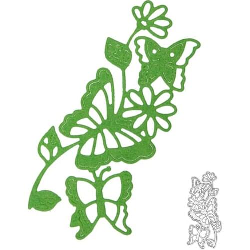 Butterfly Leaf Vine Metal Cutting Dies Scrapbooking Stencil DIY Paper Card Decorative Embossing Craft Dies New