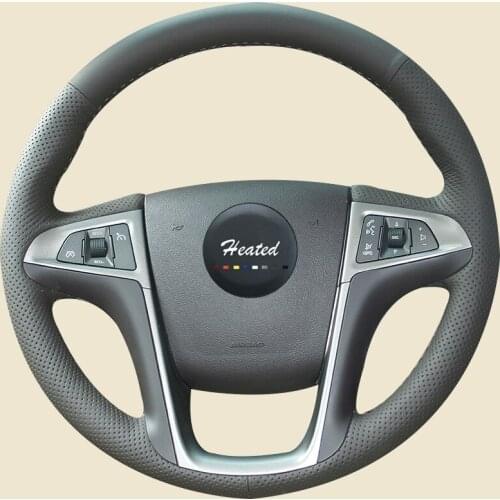 Genuine Nappa Leather car steering wheel cover for Buick Lacrosse 2009-2013 Chevrolet Equinox 2010-2016