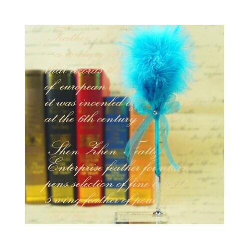 Plush pen Quill Wedding Signature pen Gel pen free shipping