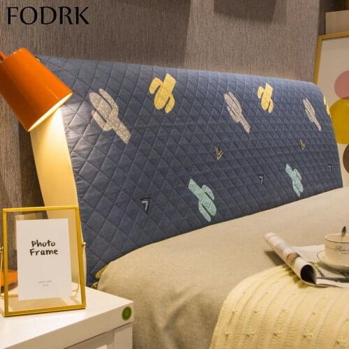 Bed Head Cover Bedspreads Cartoon Bedding Fluffy Plaid Blanket Luxury Sofa Elastic Fitted Sheet Headboard for Home and Comfort