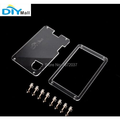 Transparent Clear Plastic Acrylic Nextion Case for Nextion Enhanced 3.2" 3.2inch NX4024K032 HMI Touch LCD Display