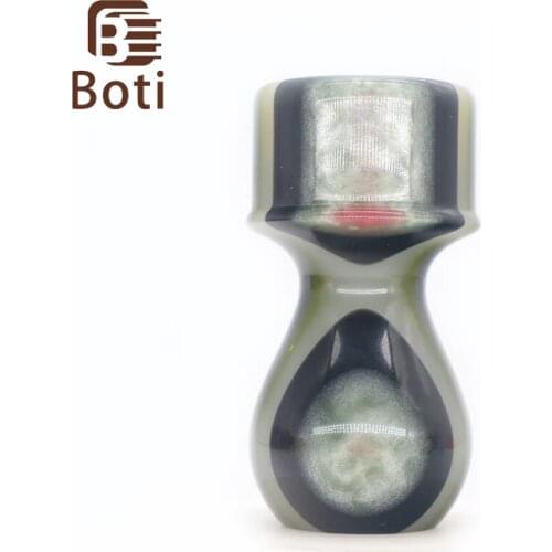 Boti Brush-Red Sun Handle Handmade Resin Material Mens Beard Tool Shaving Brush Kit Accept personal customization