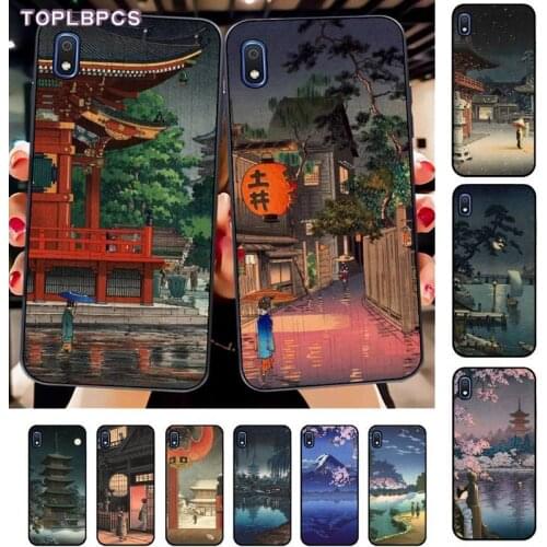 TOPLBPCS Ukiyo-e Japanese style Art Luxury Unique Phone Cover for Samsung A10 20s 71 51 10 s 20 30 40 50 70 80 91 A30s 11 31