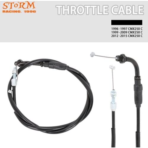 Motorcycle Throttle Cable Line Wire For Honda CMX250 CMX 250 C 1996-1997 1999-2009 2012-2015
