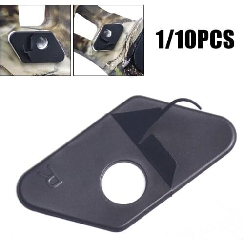 1/10pcs Arrow Rest Recurve Bow Right Hand Archery Hunting Accessories Recurve Bow Arrow Stand For Right Handed 3 X 2 X 1.3cm