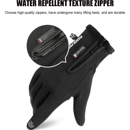 1 Pair Fishing Gloves Autumn Winter Warm Touch Screen Gloves 2 Cut Fingers Waterproof Unisex Gloves For Fishing Cycling Running