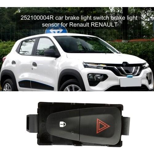 252100004R Replacement Universal Hazard Warning Light Switch Button for Renault