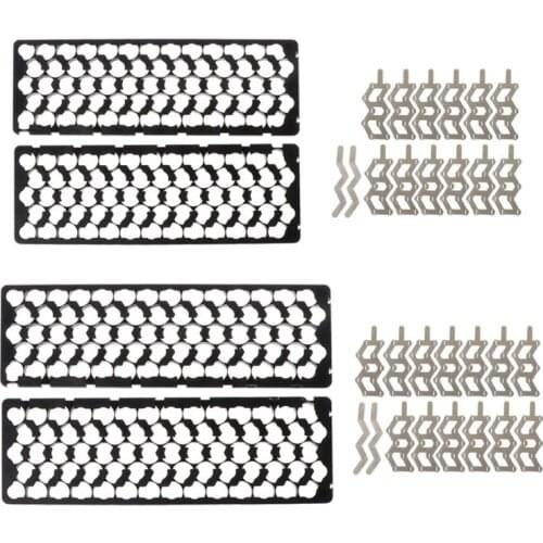 5P 13/14S 18650 Battery Holder 48V 12Ah Pure Nickel with Hole W Style Holder
