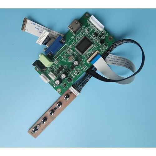 For B156HAN02.3 30Pin LCD EDP DIY SCREEN display KIT VGA Controller board monitor 1920X1080 DRIVER 15.6"