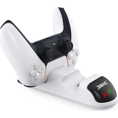 For Playstation 5 Gamepad Joystick Charging Dock PS5 Controller Charger Dual Charging Dock Station