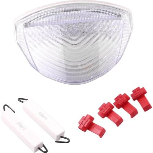 EMark For SUZUKI GSXR1000 GSXR 1000 K7 Integrated Rear LED Turn Signal Light Brake Taillight Tail Lamp 2007 2008 Motorcycle Part