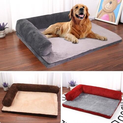 Pet Dog Bed Sofa Elegant Pet Cushion Dog Cat Kennel Mat Removable Big Dog Bed Lounge Sofa Pet Beds For Small Medium Dogs