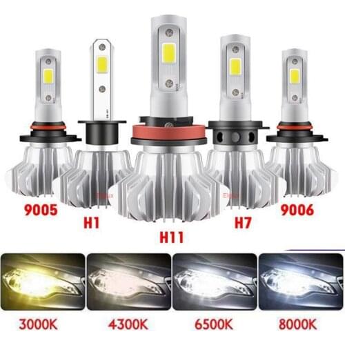 Mini H1 H3 H4 H7 H11 LED Car HeadLight Ice Lamp for Atuo Diode Lamps for Cars H4 Led Bulb for Motocycle H1 H7 9006 HB4 LED HB3