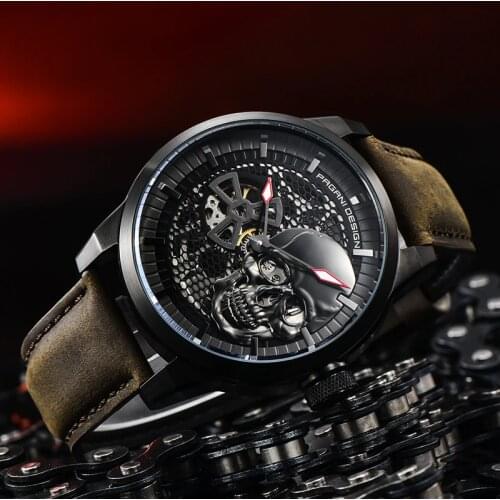 2020 New PAGANI DESIGN Mens mechanical watches Skeleton Tourbillon watch for men brand luxury wrist watch waterproof clock man