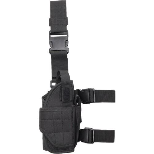 Survival Hunting And Equipment Flashlight Thigh Holster Universal Pistol Holster Tactical Drop Leg Bag Moll Pouch For Hunting