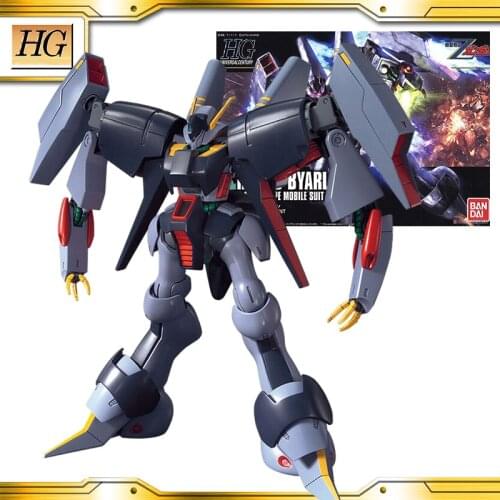 BANDAI GUNDAM HGUC 1/144 RX-160 Byarlant Z Gundam model kids assembled Robot Anime action figure toys