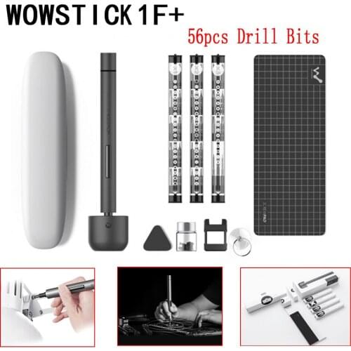 Wowstick 1F+ Electric Screw Driver Cordless Mini Power Screwdriver Kit Repair Tool LED Light Lithium Battery Operated
