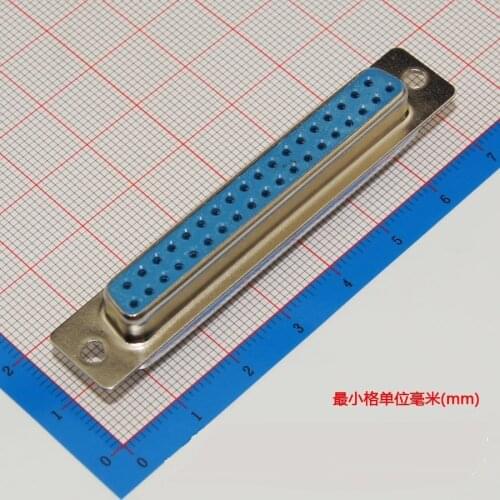 Serial port DB37 connector Female connector Welding type 6pcs/lot