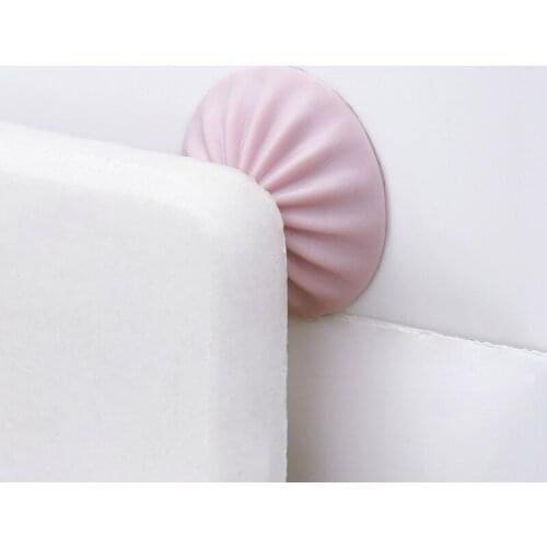 Door Handle Bumper Rubber Lock Crash Mat Pad Wall Protector Rubber Shock Pad Cushion Silencer Pad Door Crash Pad Door Stops