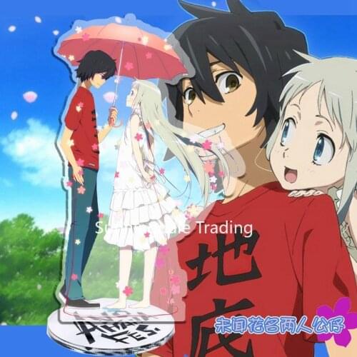 Secret Base/We Still Don't Know The Name Of The Flower We Saw That Day Yadomi Jinta Acrylic Stand Model Doll Toy 20CM